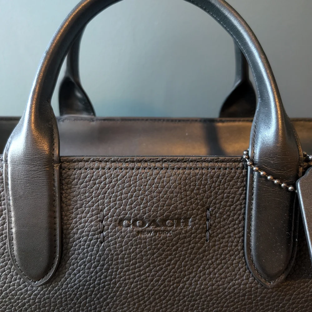 Coach Gotham Tall Tote - Black